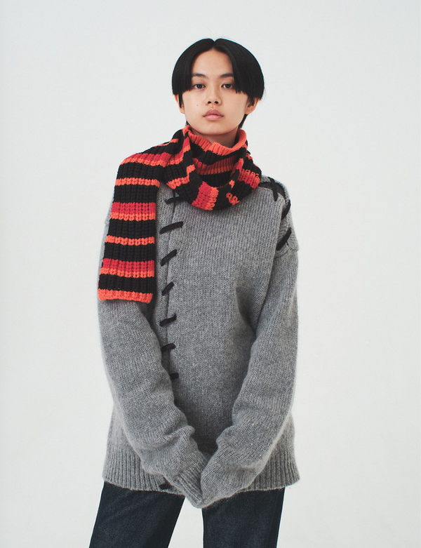 bridge knit / gray