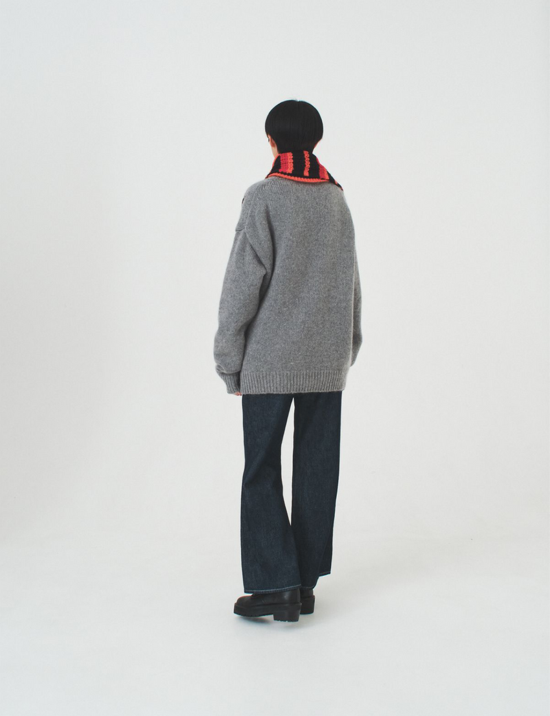 bridge knit / gray