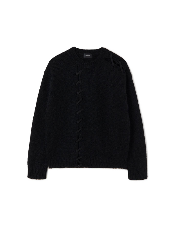 bridge knit / black