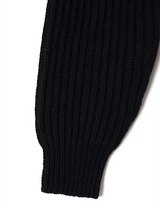 hole knit / black
