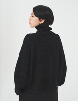 hole knit / black