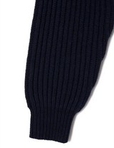 hole knit / navy