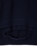 hole knit / navy