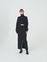 hole knit / navy