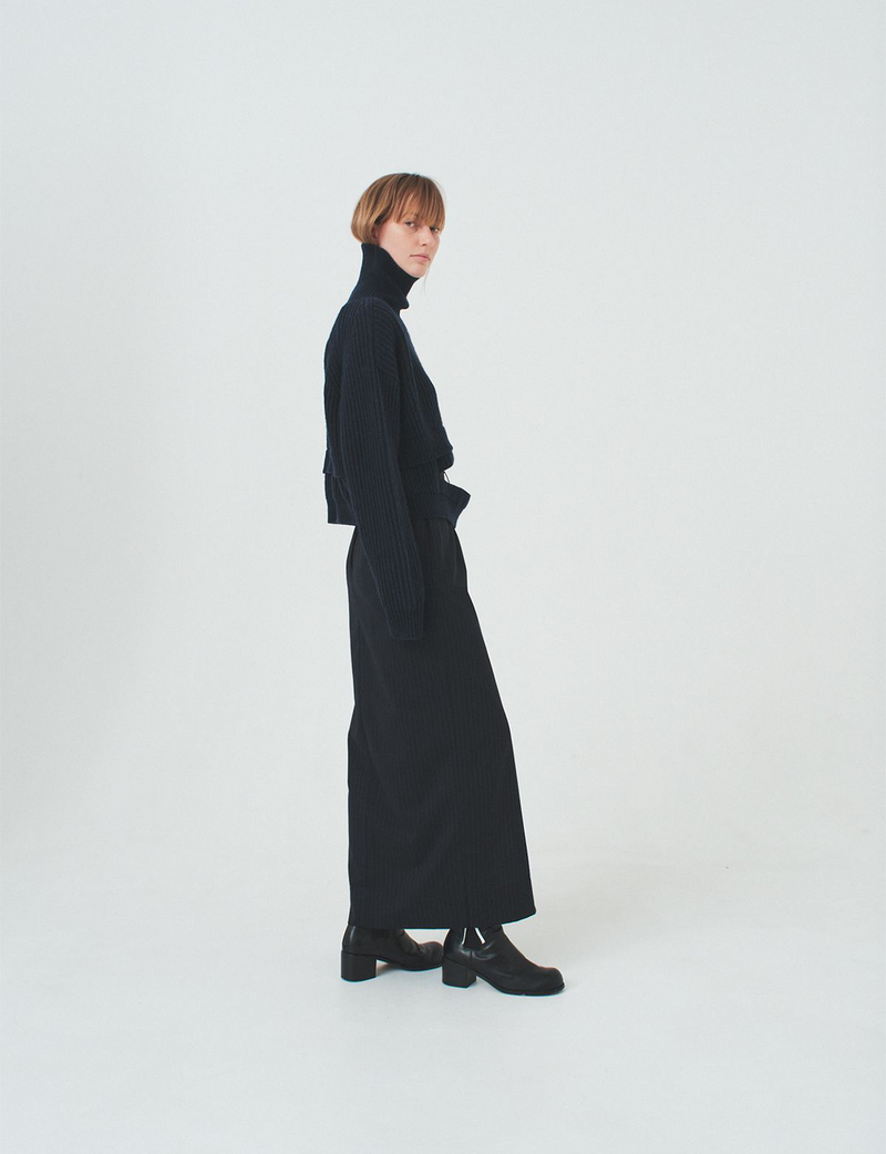 hole knit / navy