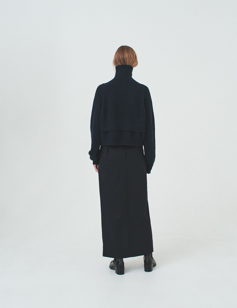 hole knit / navy