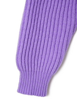 hole knit / purple