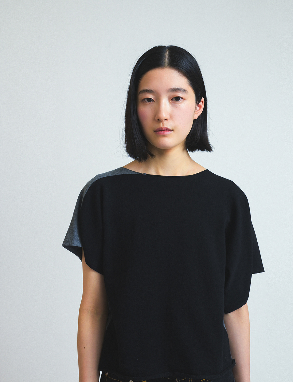 t-knit / black