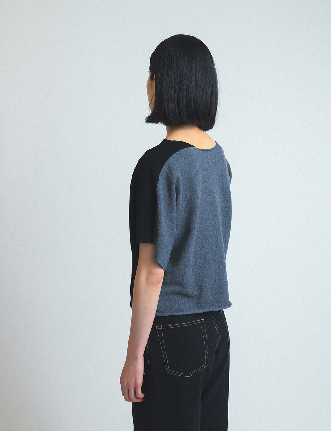 t-knit / black