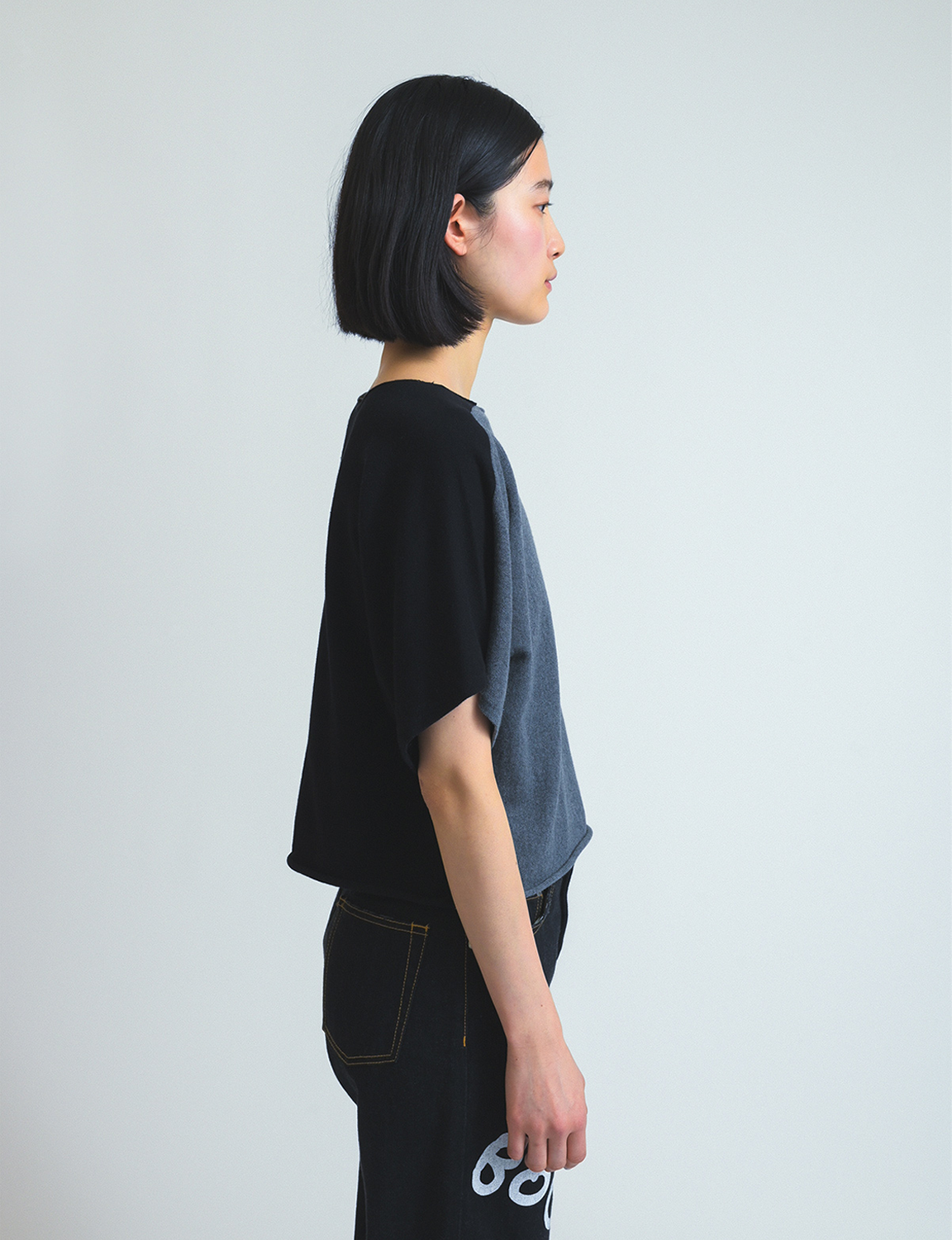 t-knit / black