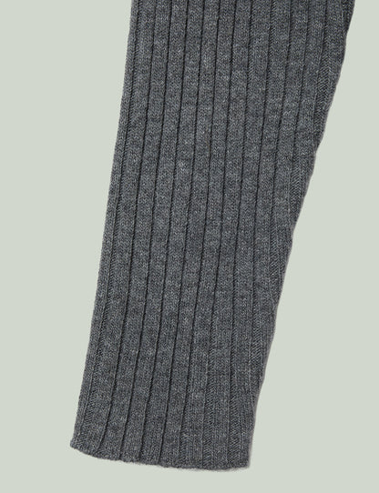 cut cut knit sweater / gray