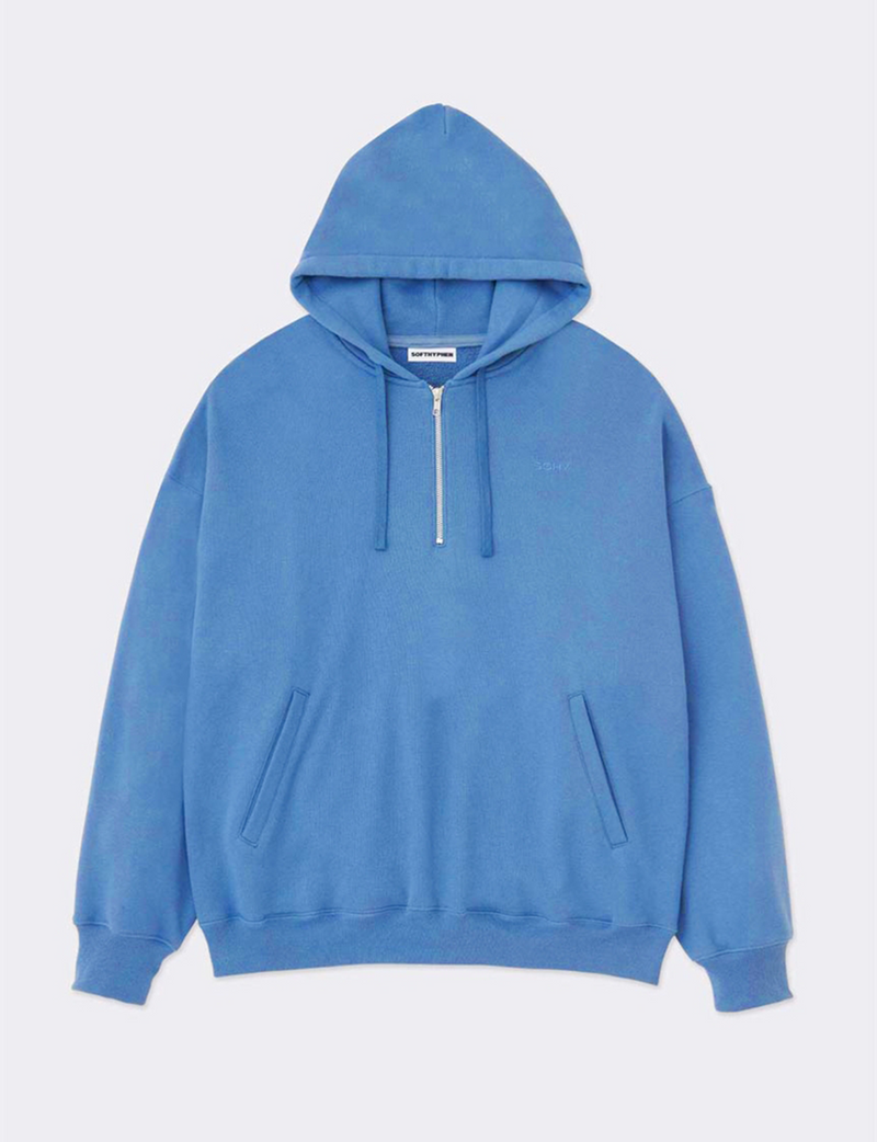 SOHY HALF ZIP UP HOODIE