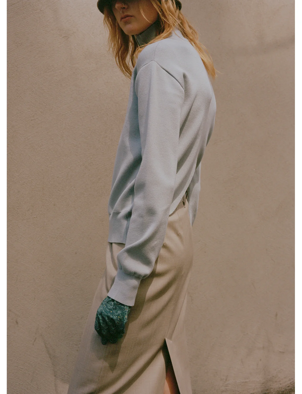Back Open Skirt / beige