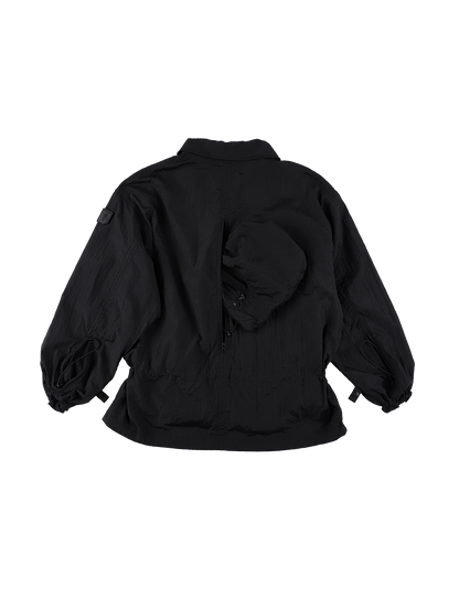 CRUSHED NYLON FULL PACK JACKET