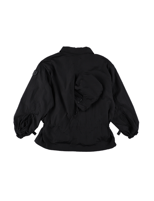 CRUSHED NYLON FULL PACK JACKET