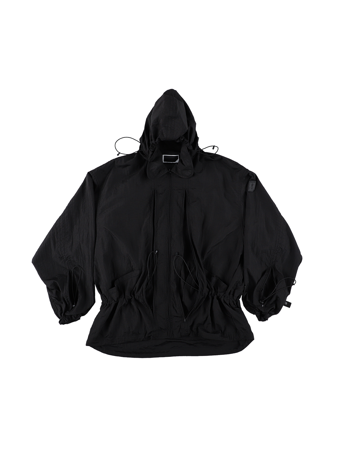 CRUSHED NYLON FULL PACK JACKET