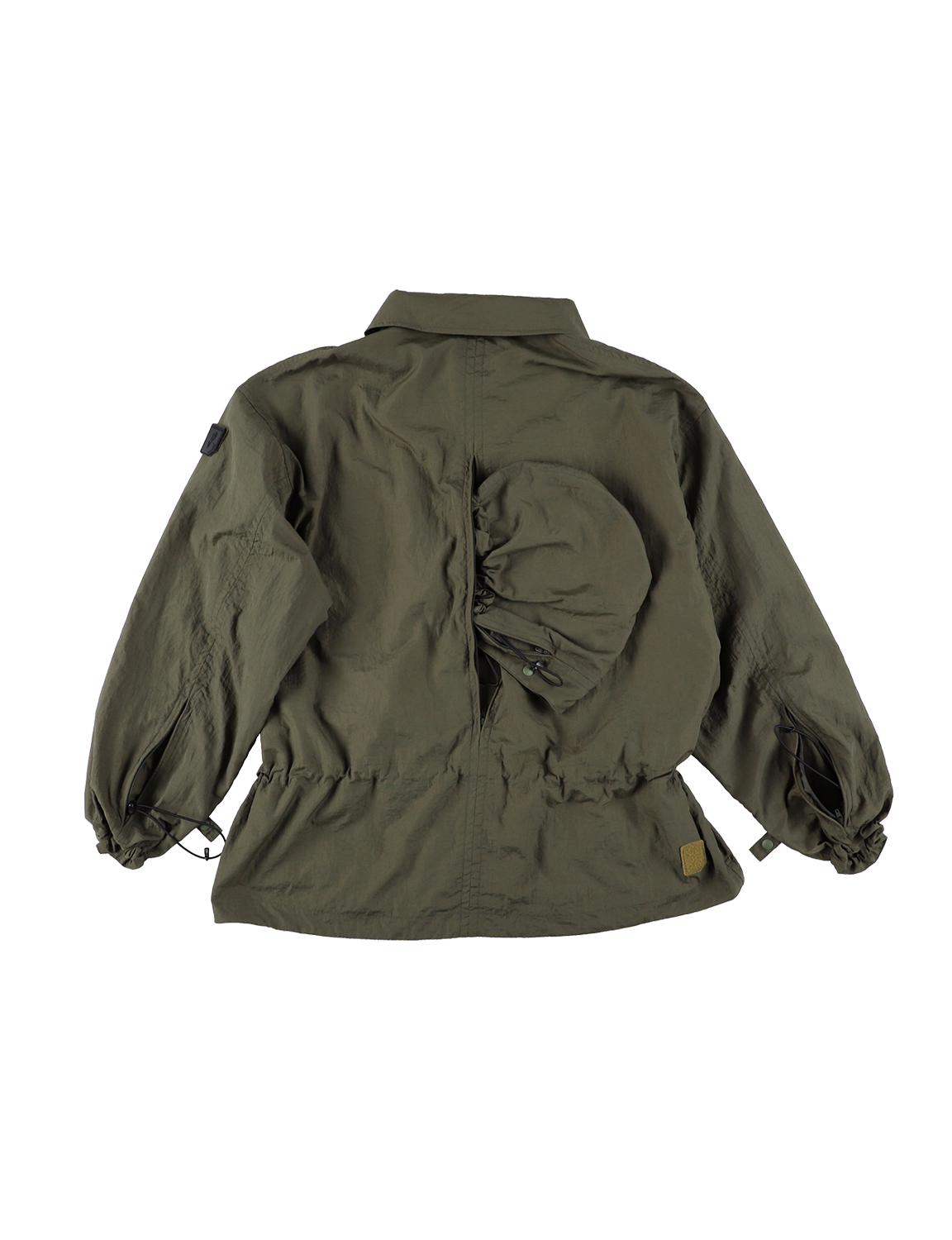 CRUSHED NYLON FULL PACK JACKET