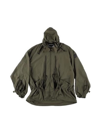 CRUSHED NYLON FULL PACK JACKET