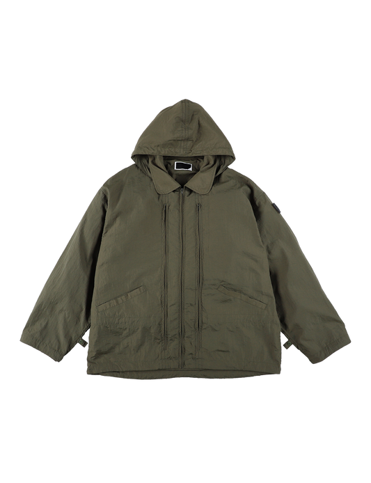 CRUSHED NYLON FULL PACK JACKET