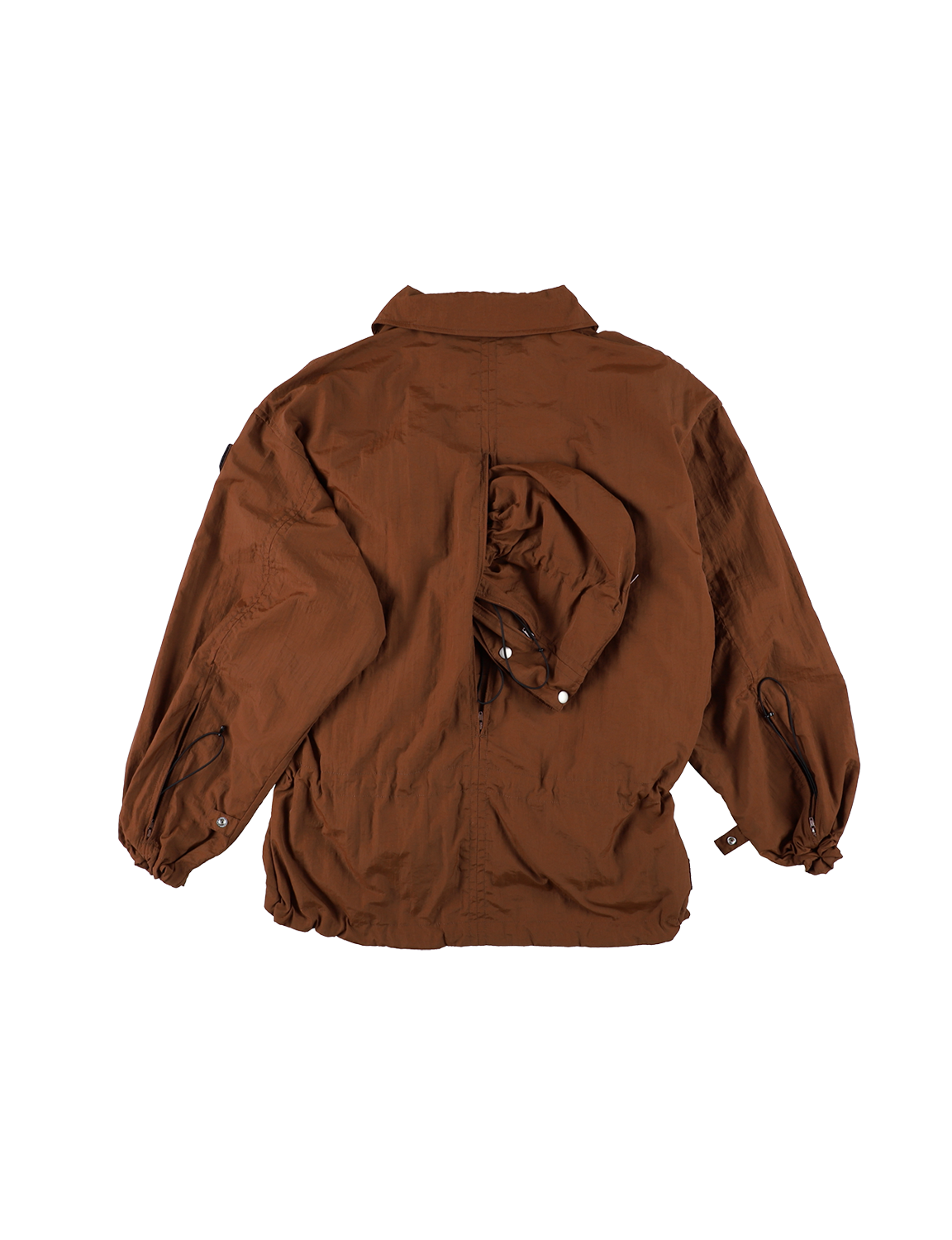 CRUSHED NYLON FULL PACK JACKET