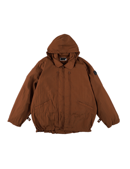 CRUSHED NYLON FULL PACK JACKET
