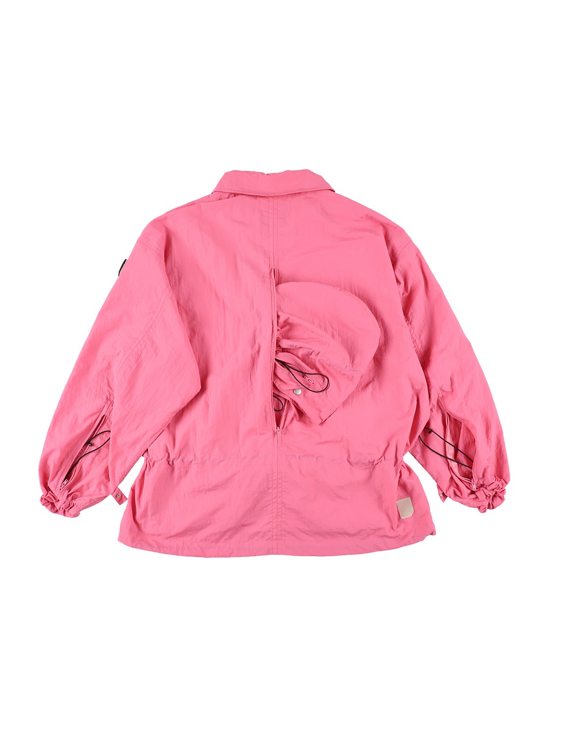 CRUSHED NYLON FULL PACK JACKET