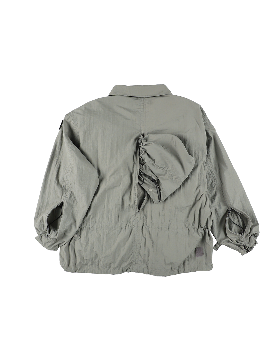 CRUSHED NYLON FULL PACK JACKET