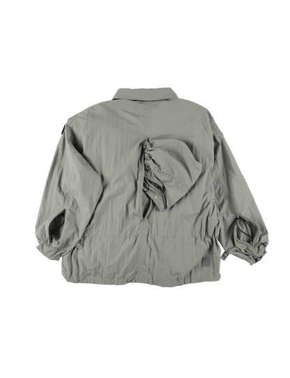 CRUSHED NYLON FULL PACK JACKET