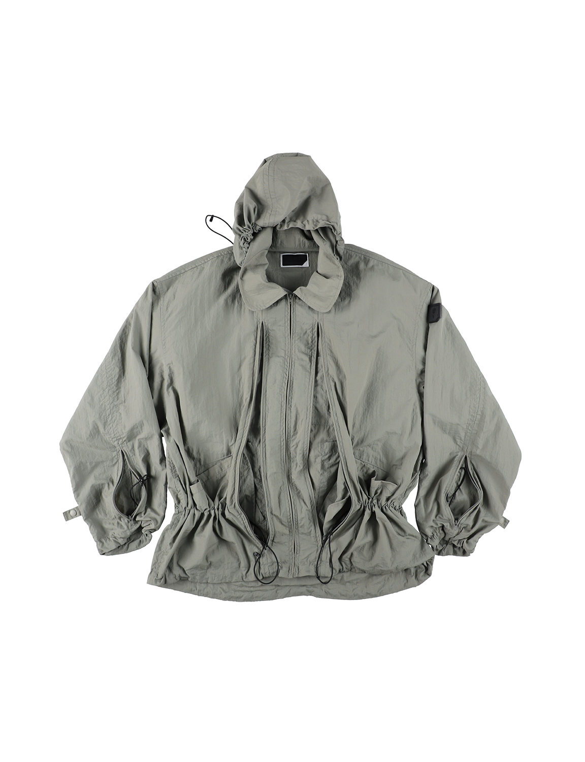 CRUSHED NYLON FULL PACK JACKET