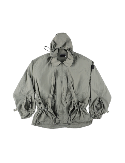 CRUSHED NYLON FULL PACK JACKET