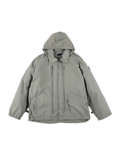 CRUSHED NYLON FULL PACK JACKET