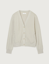 SIGNATURE "G" FLEECE CARDIGAN