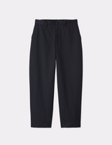 ORGANIC COTTON CHINO WIDE TROUSERS