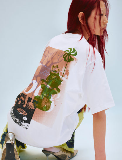 MISHA HOLLENBACH - 'THERE’S NO EVIDENCE THAT THEY WERE ATTACHED TO THE STALK' S/S TEE