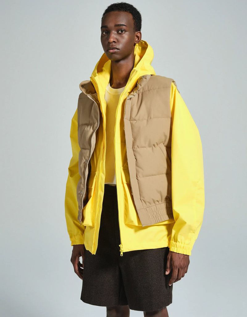 SOFTHYPHEN(ソフトハイフン) - NYLON SOFT SHELL PARKA ナイロンソフトシェルパーカー