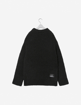 Inflated Oversized Crew / black