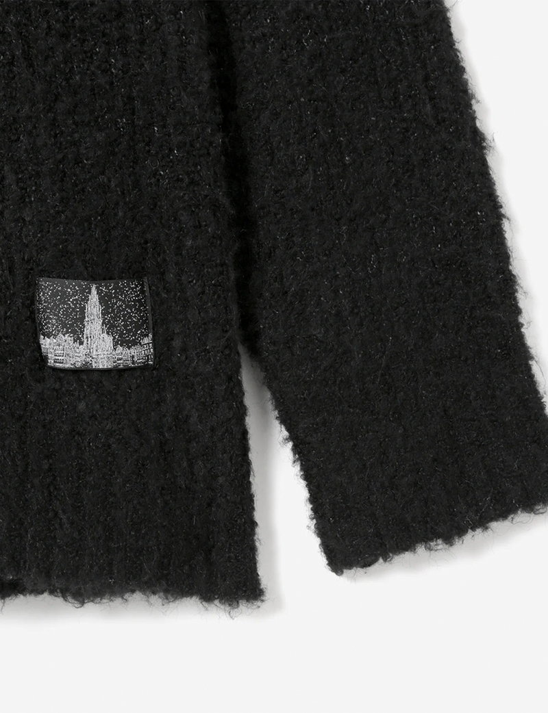 Inflated Oversized Crew / black