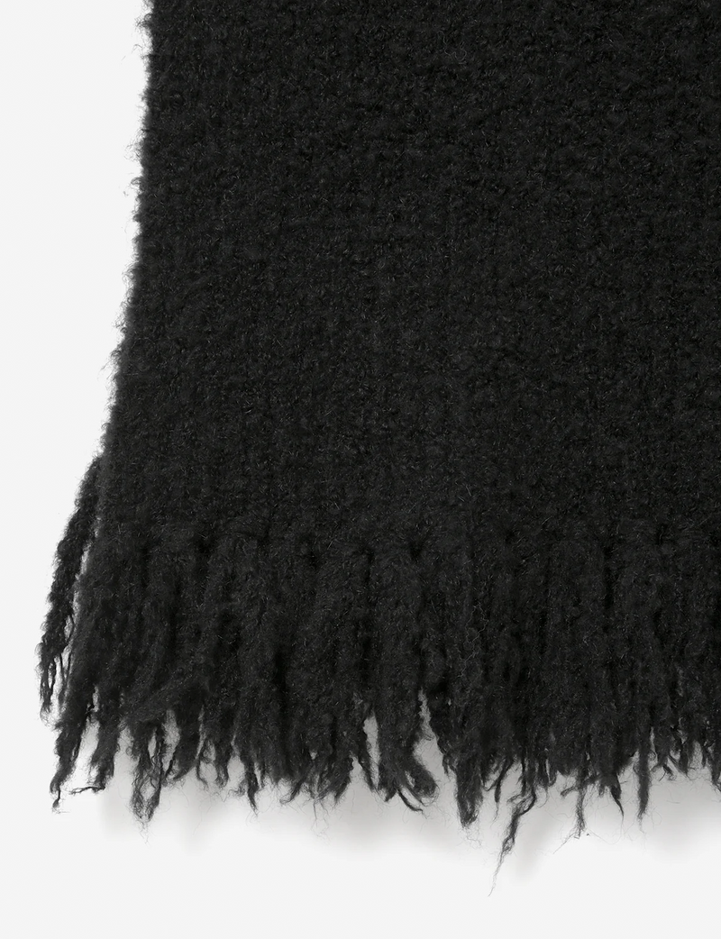 Inflated Scarf / black