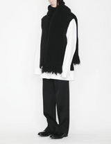 Inflated Scarf / black