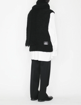 Inflated Scarf / black
