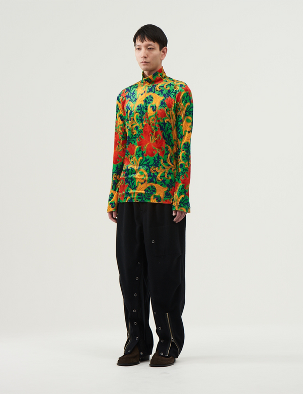 Whole Pattern TurtleNeck – Green