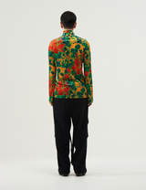 Whole Pattern TurtleNeck – Green