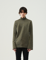 Glitter Turtle Neck – Silver
