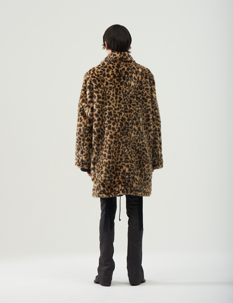 Fake Fur Coat – Leopard