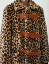 Fake Fur Coat – Leopard