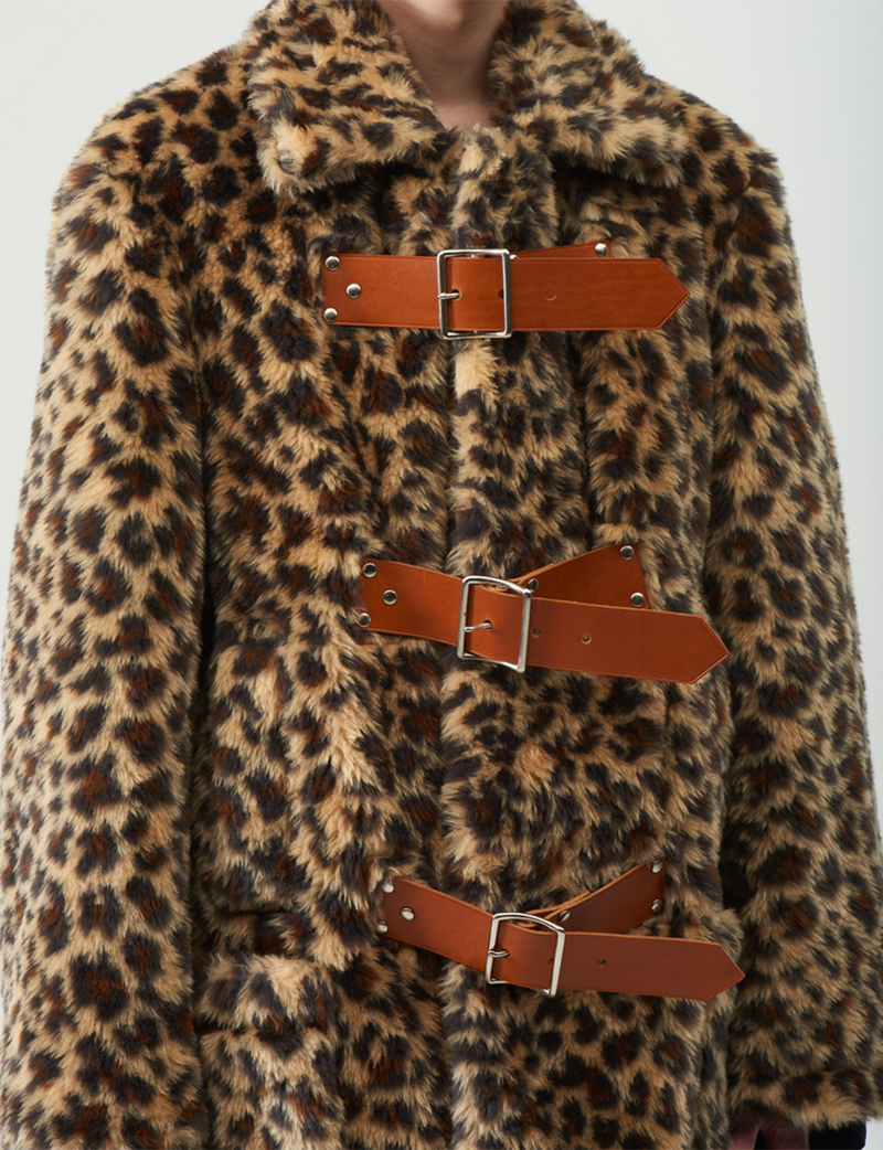 Fake Fur Coat – Leopard