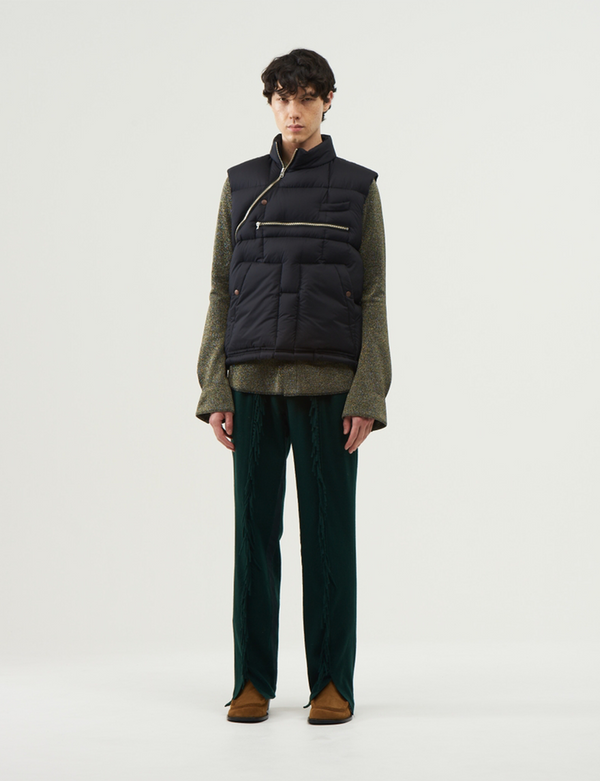 Down Vest – Black