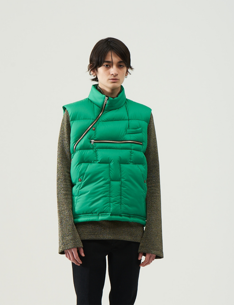 Down Vest – Green