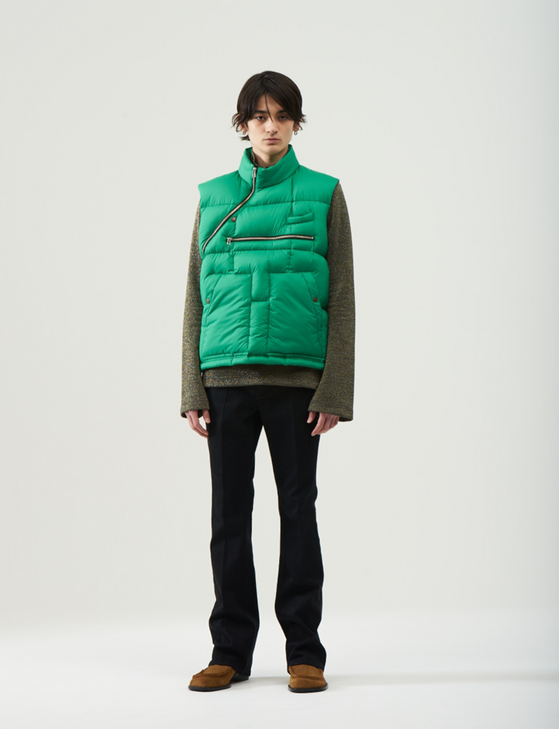 Down Vest – Green