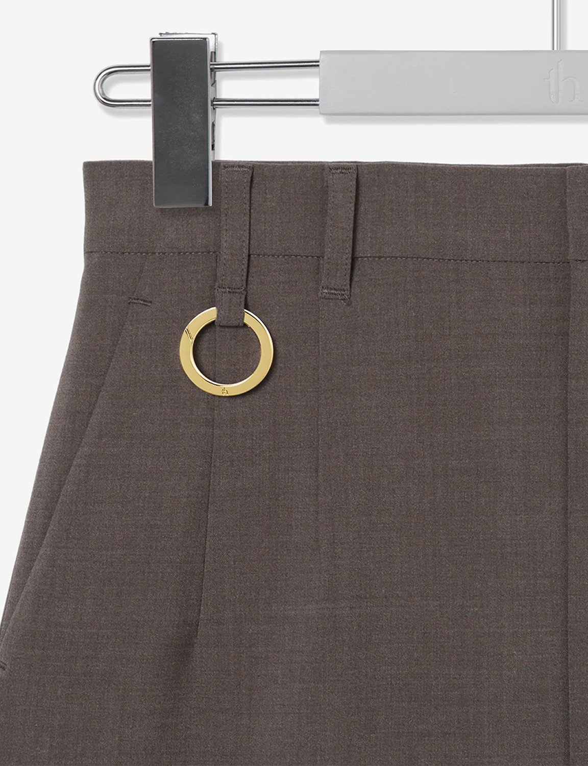 Back Open Skirt / blue